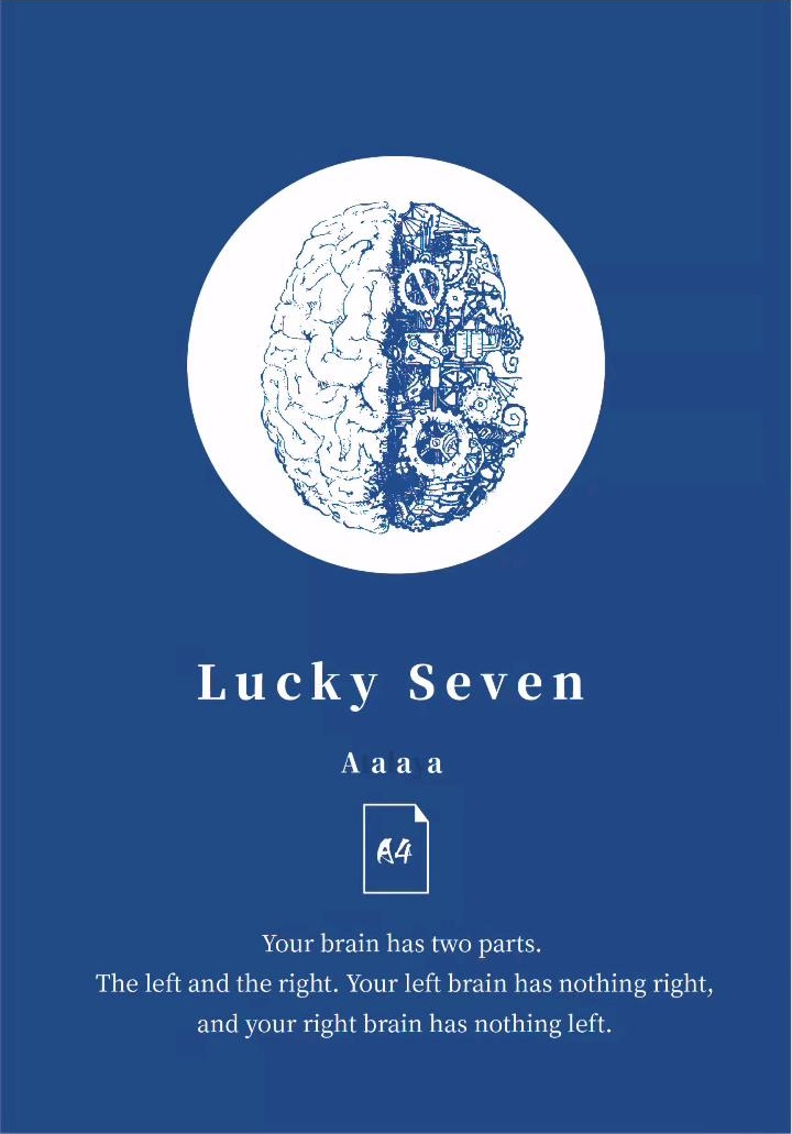 Lucky7/Lucky seven剧本杀封面海报