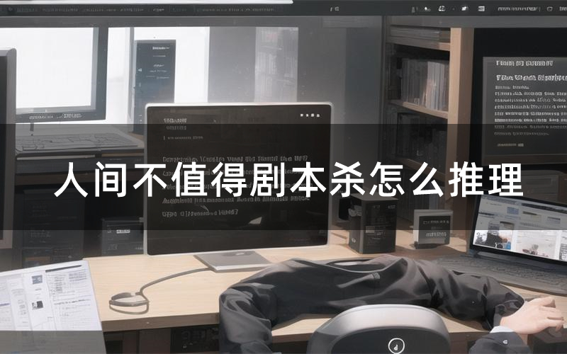 人间不值得剧本杀怎么推理（人间不值得凶手任务剧透）