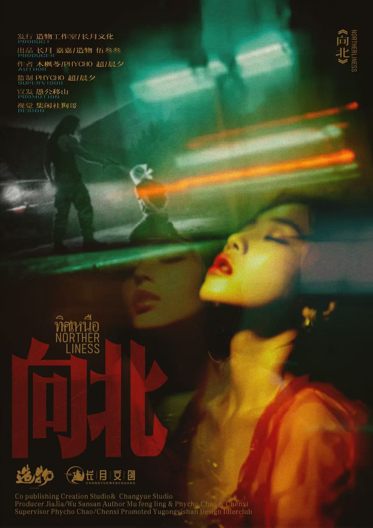 向北