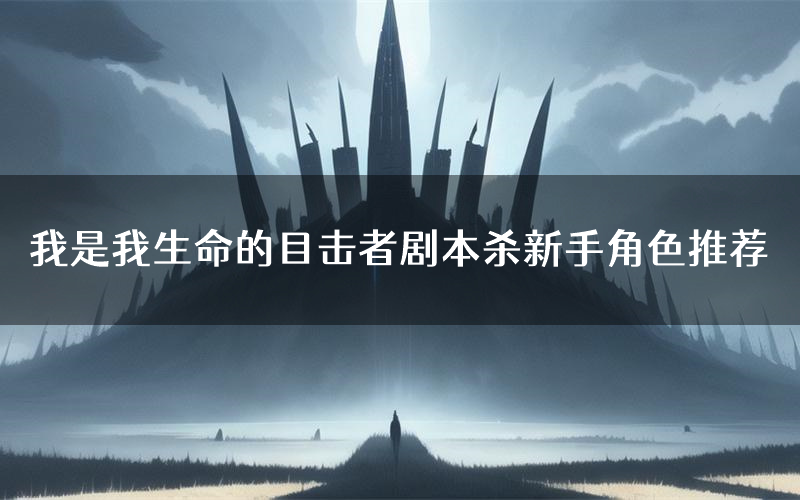 我是我生命的目击者剧本杀新手角色推荐(我是我生命的目击者凶手位是谁)