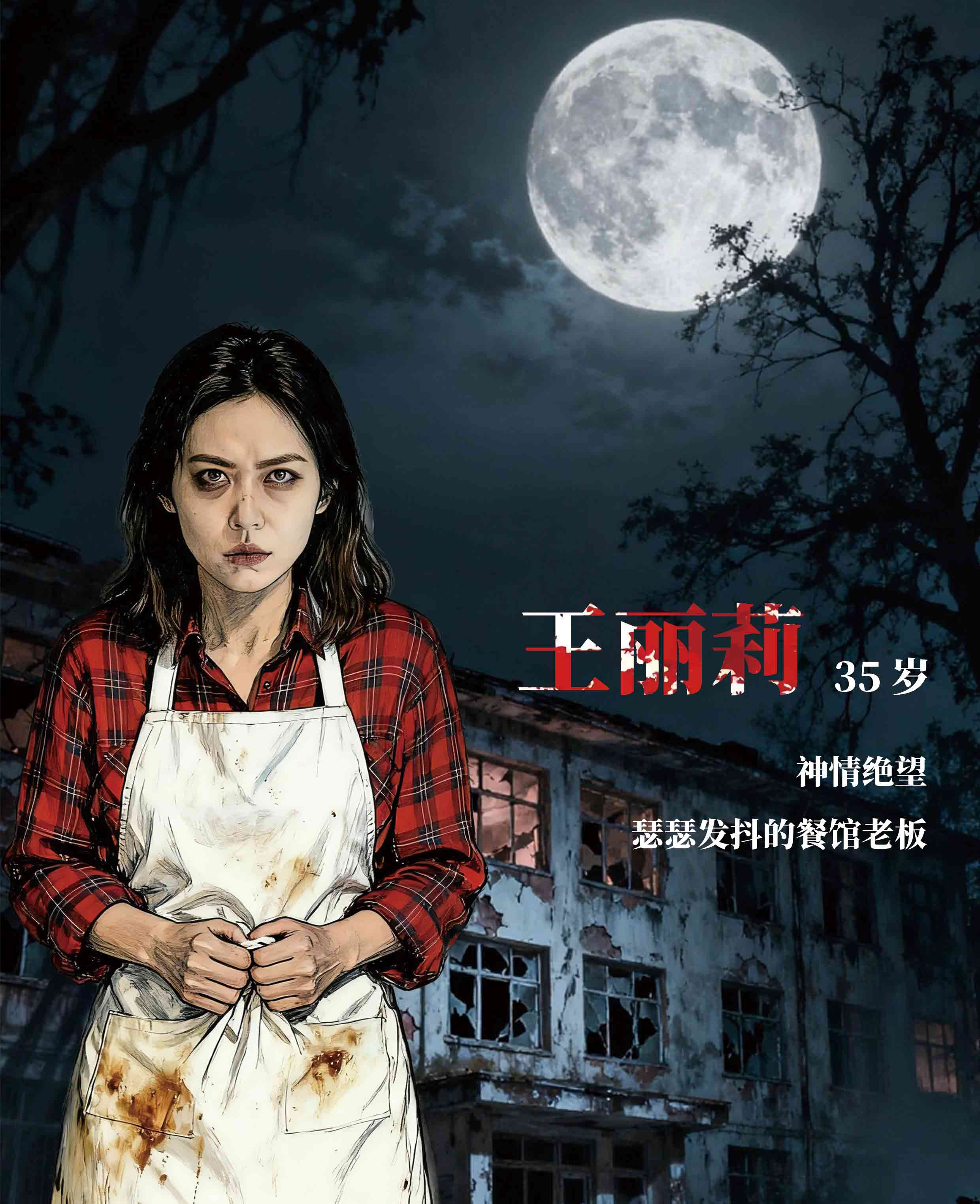 虹光医院怪谈剧本杀角色：王丽莉