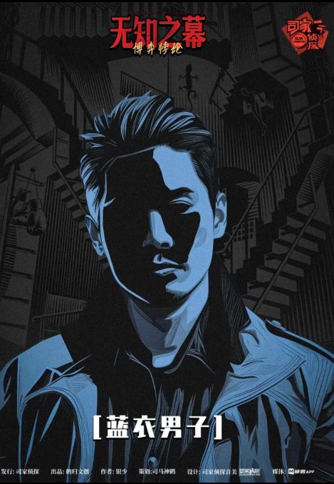 蓝衣男子