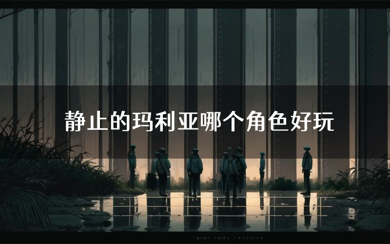 静止的玛利亚哪个角色好玩（静止的玛利亚值得玩吗）