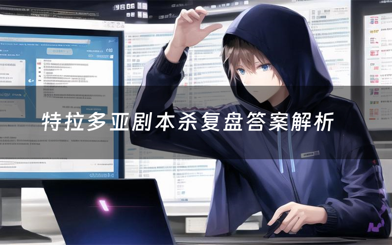 特拉多亚剧本杀复盘答案解析(特拉多亚测评剧透)