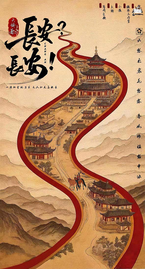 长安？长安！剧本杀封面海报
