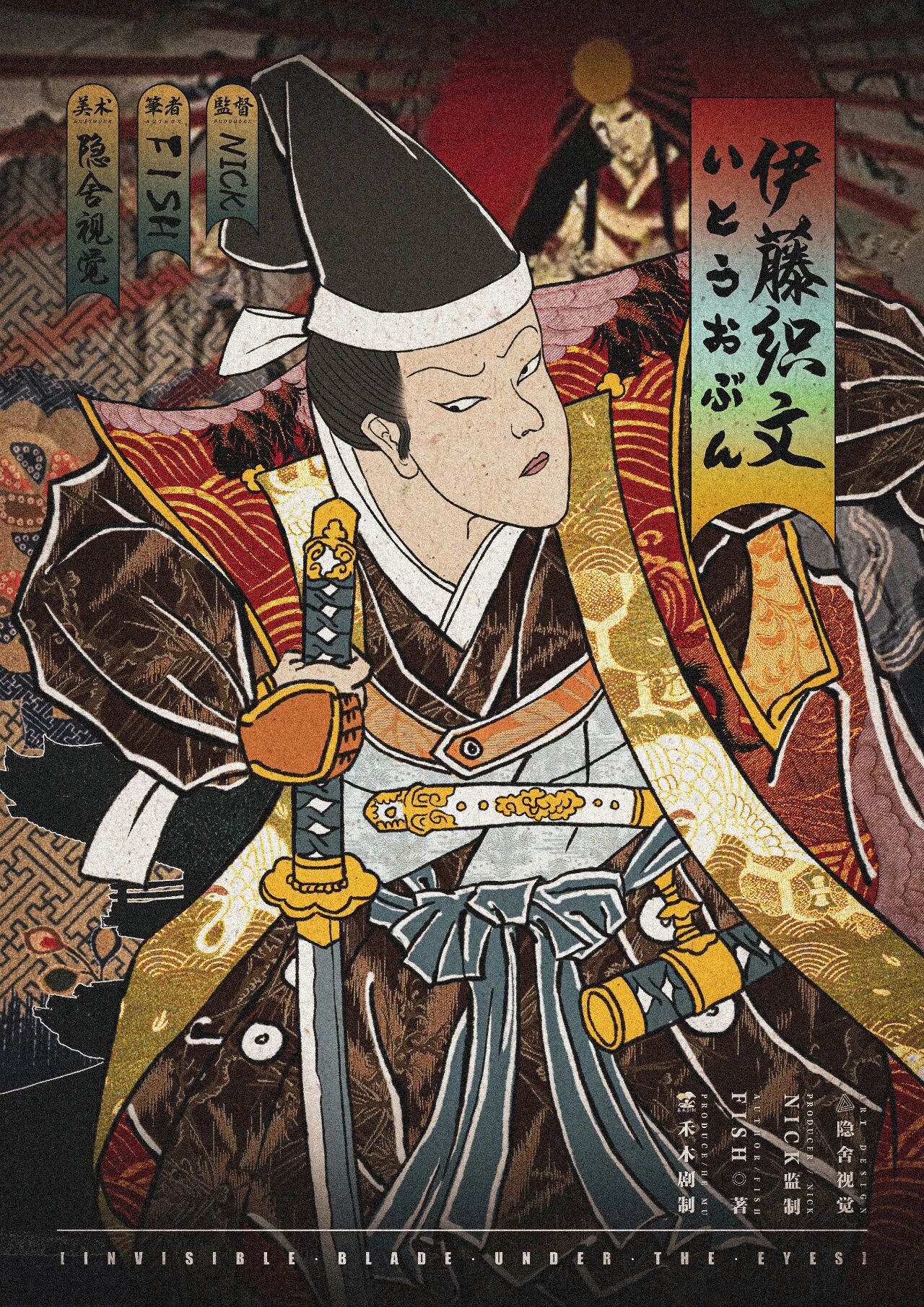 众目下的无形之刃剧本杀角色：伊藤织文