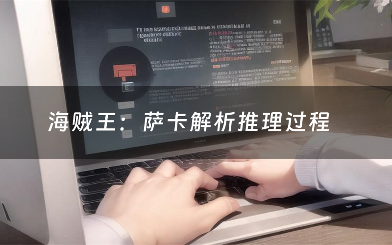 海贼王:萨卡解析推理过程(海贼王:萨卡剧本测评)