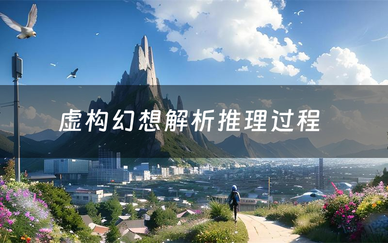 虛構幻想解析推理過程（虛構幻想劇本測評）