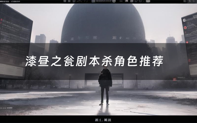 漆昼之瓮剧本杀角色推荐(漆昼之瓮凶手是谁)