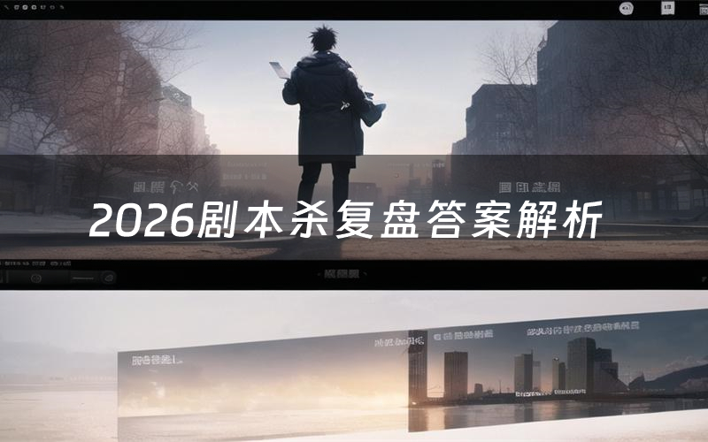 2026剧本杀复盘答案解析(2026测评剧透)