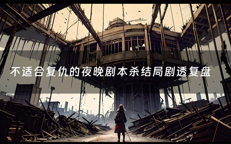 不适合复仇的夜晚剧本杀结局剧透复盘（不适合复仇的夜晚测评真相是什么）