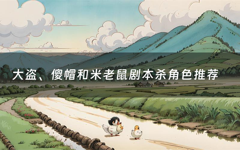 大盗、傻帽和米老鼠剧本杀角色推荐（大盗、傻帽和米老鼠凶手是谁）